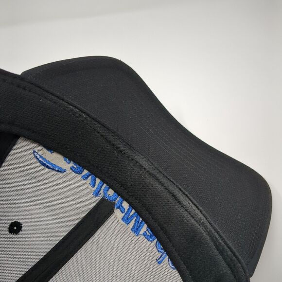 TaylorMade Strapback Golf Hat Black One Size Adjustable Embroidered Polyester - Picture 7 of 9